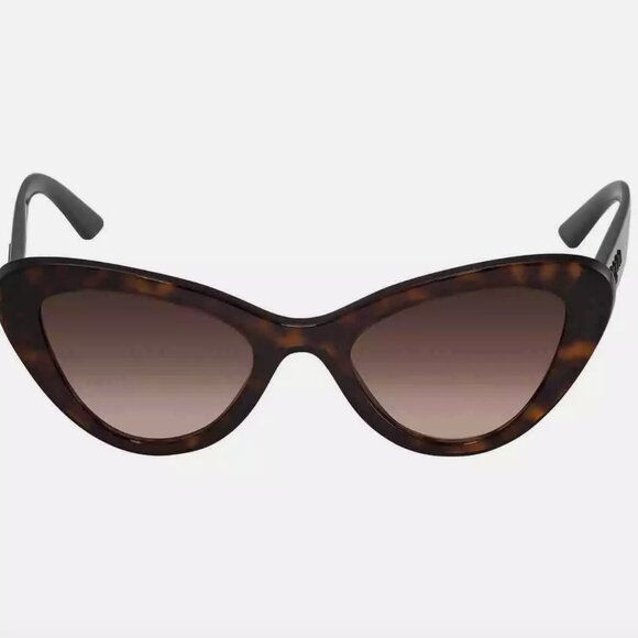 🔥NEW PRADA MILANO DARK HAVANA CAT EYE SUNGLASSES - Picture 2 of 3